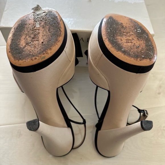 Casadei Platform sandals size 39 with bow - Picture 6 of 7